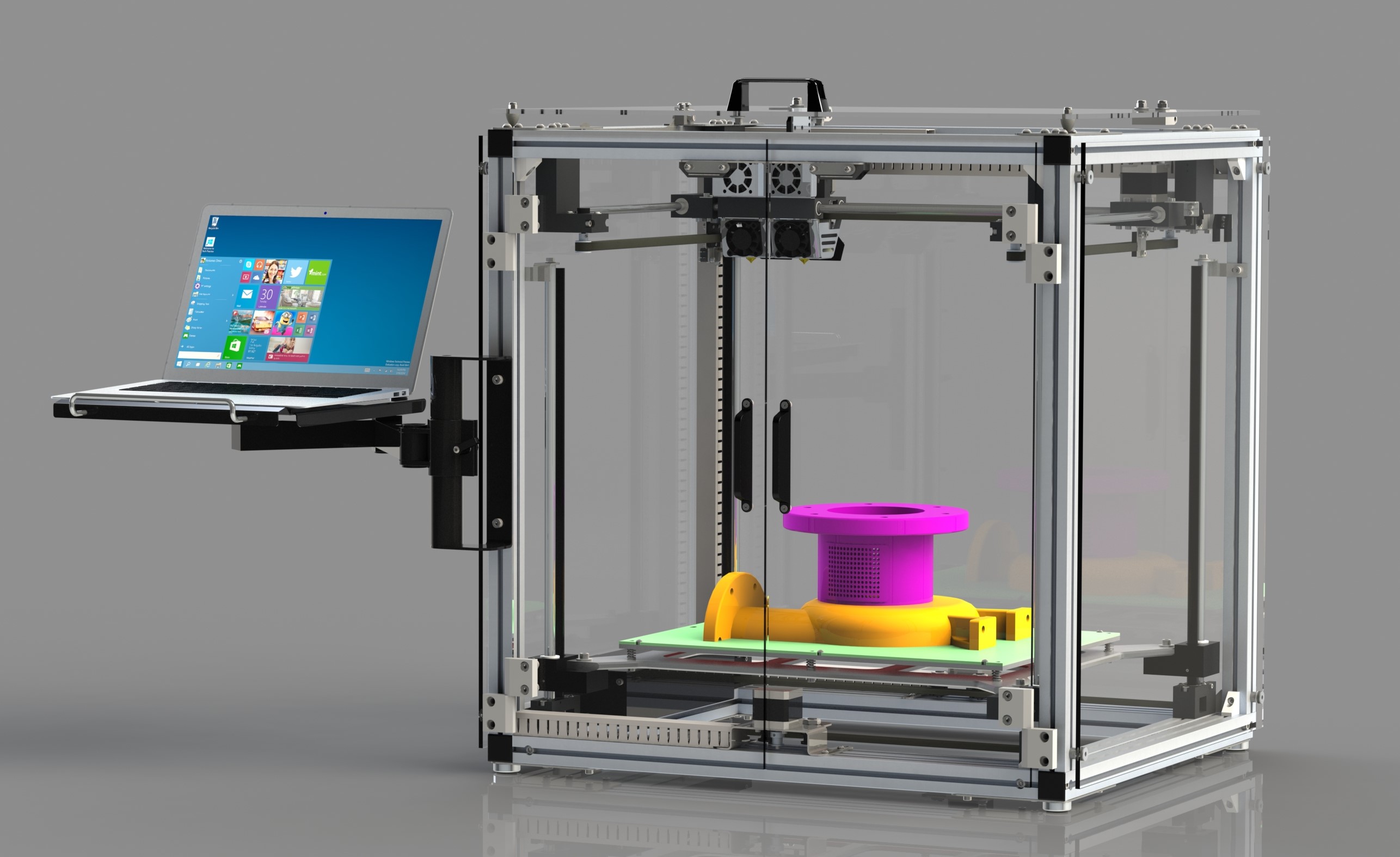3D Drucker 3D Printer 3D-Drucker 3D-Printer PLA ABS HIPS ...